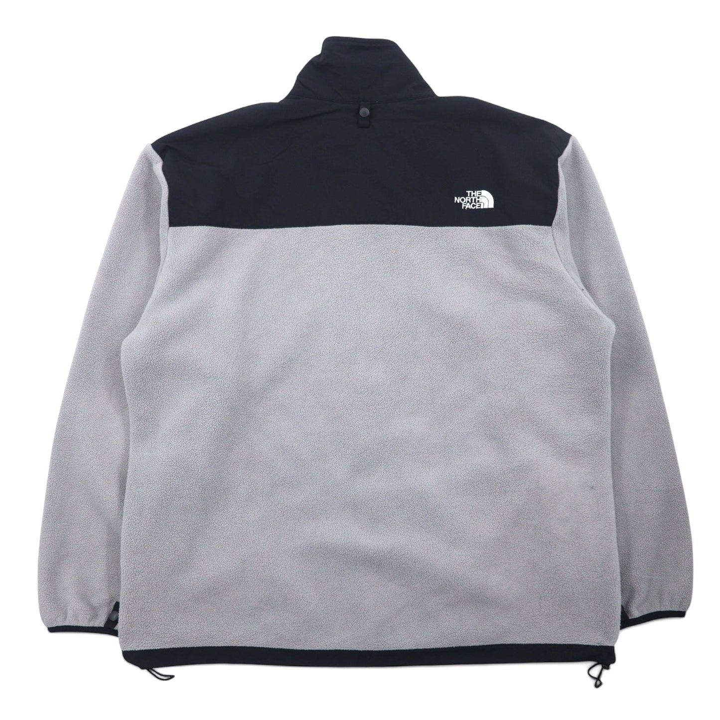 THE NORTH FACE Denali Jacket, XL, Gray, Polyester, with Embroidered Logo