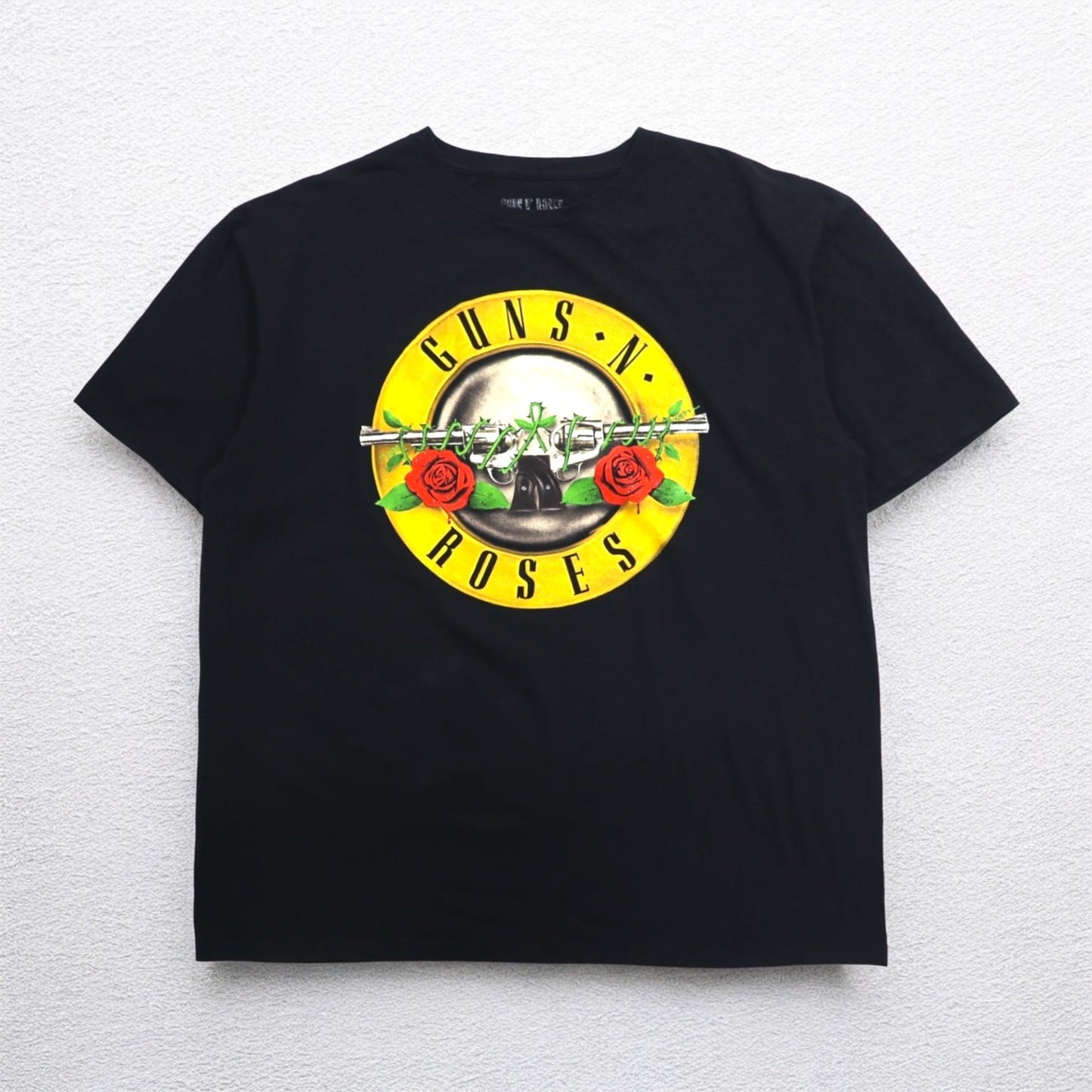 GUNS N' ROSES Rock Band T-Shirt, Size XL, Black, Cotton