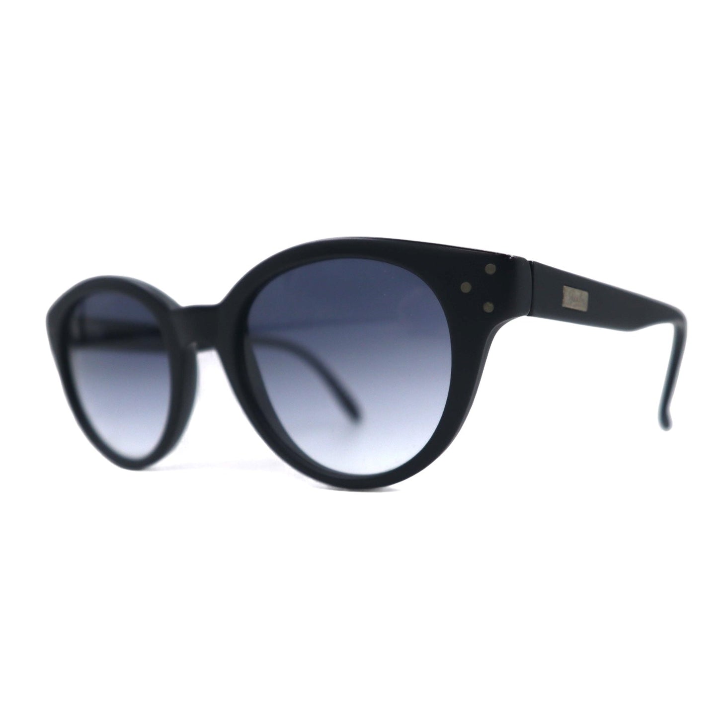 SPEKTRE Made in Italy Boston Sunglasses with Black Gradient Lenses by VITESSE