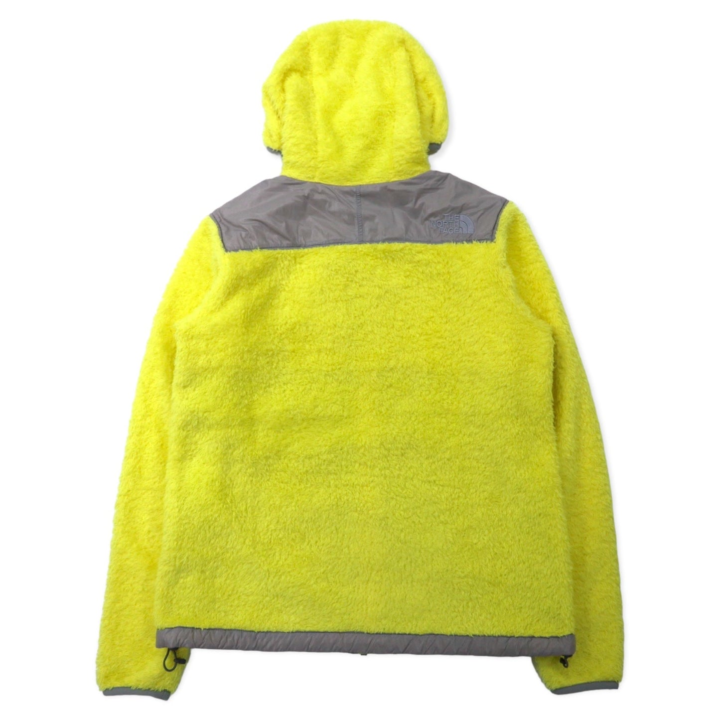 THE NORTH FACE Denali Hoodie, Sherpa Fleece, Medium, Yellow, Polyester, Logo Embroidery, NAW45003