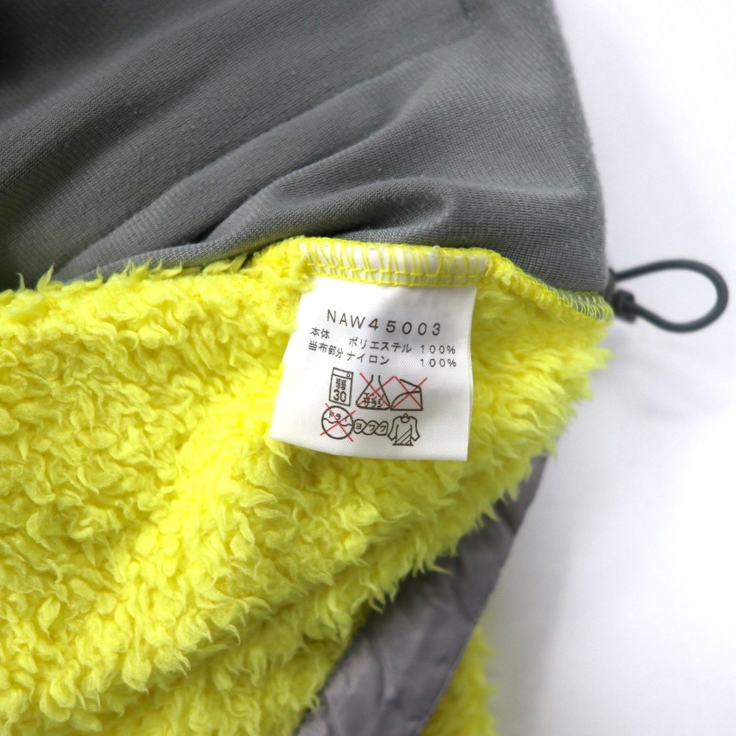 THE NORTH FACE Denali Hoodie, Sherpa Fleece, Medium, Yellow, Polyester, Logo Embroidery, NAW45003