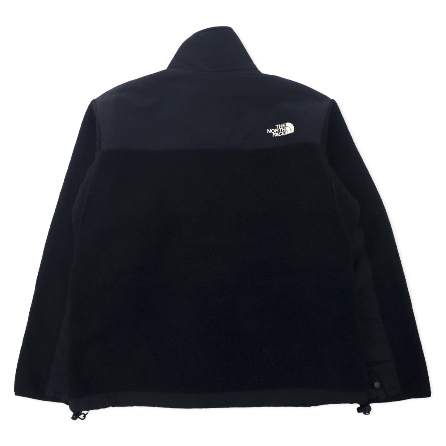 THE NORTH FACE デナリジャケット POLARTEC フリース S ブラック ポリエステル ロゴ刺繍