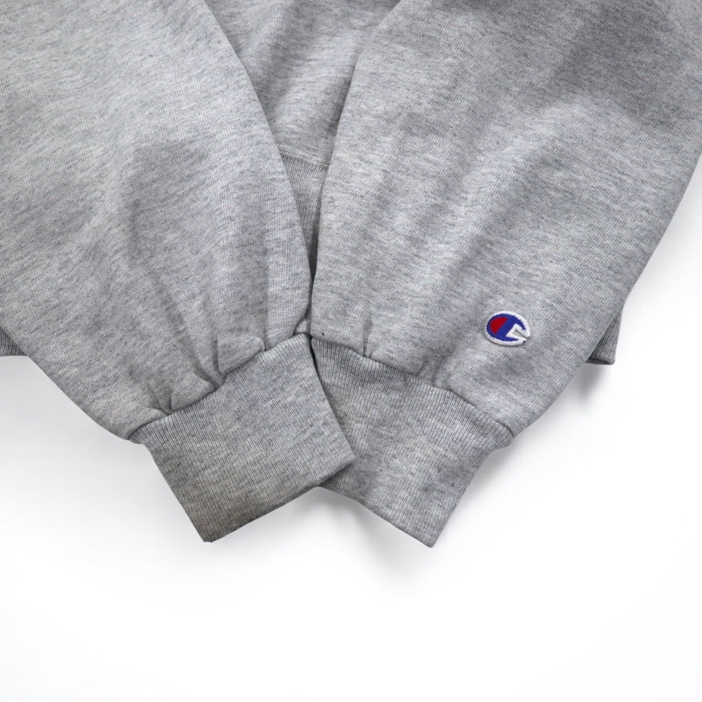 Champion College Print Sweatshirt, Large, Gray, Cotton, UNH