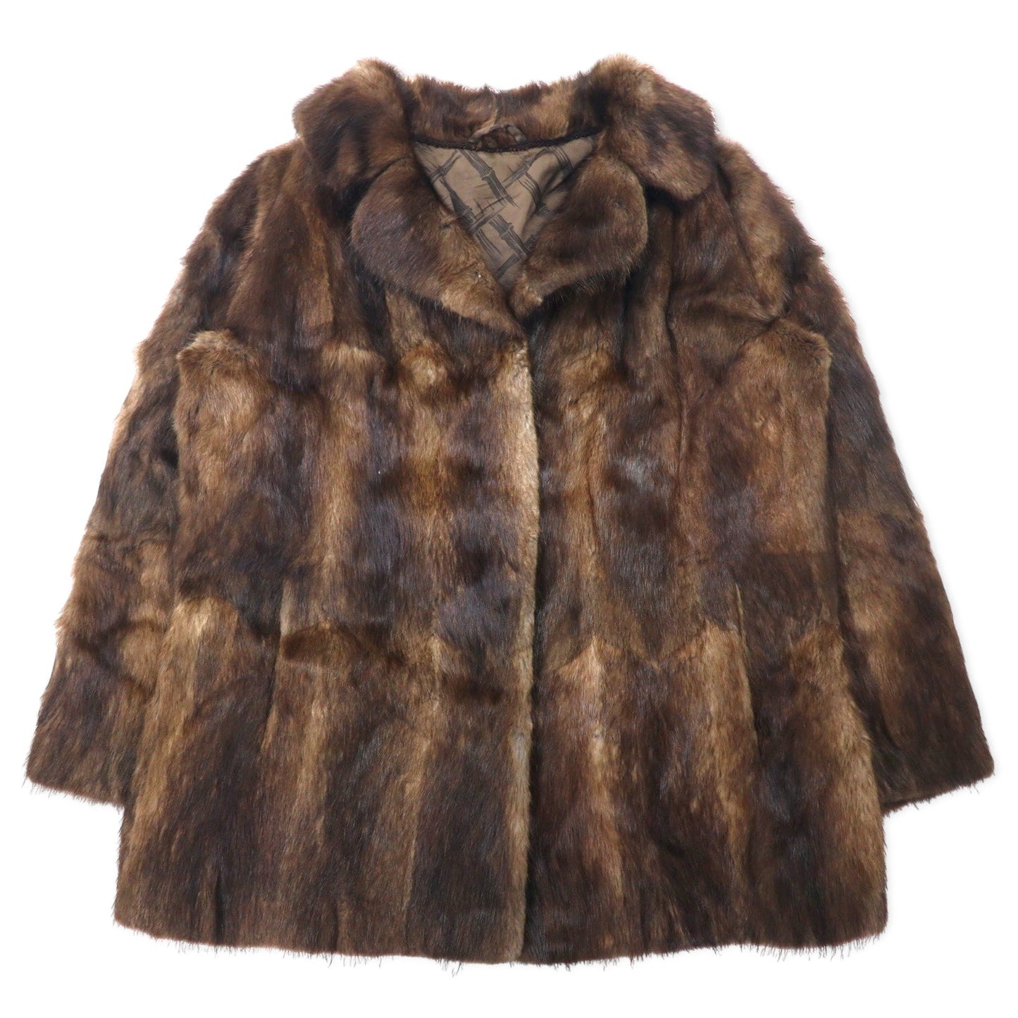 PELZHAUS FLAMM GESEKE Fur Jacket, Brown, Euro Vintage