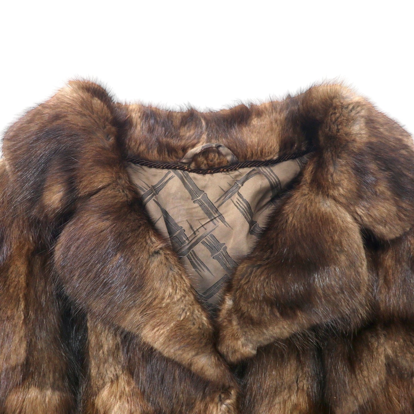 PELZHAUS FLAMM GESEKE Fur Jacket, Brown, Euro Vintage
