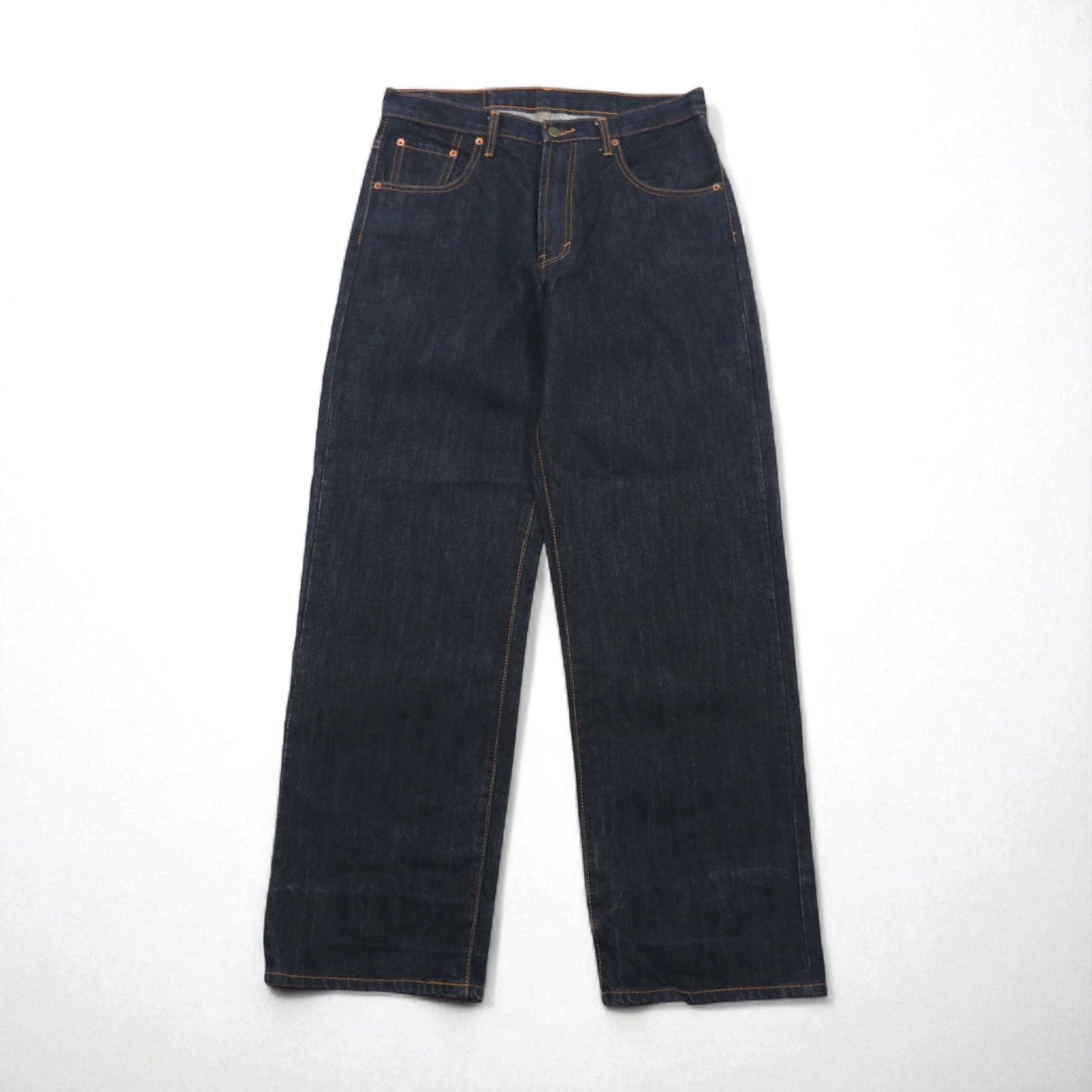 A Bathing Ape Rigid Denim Jeans, Size L, Indigo Blue, Lot 2005