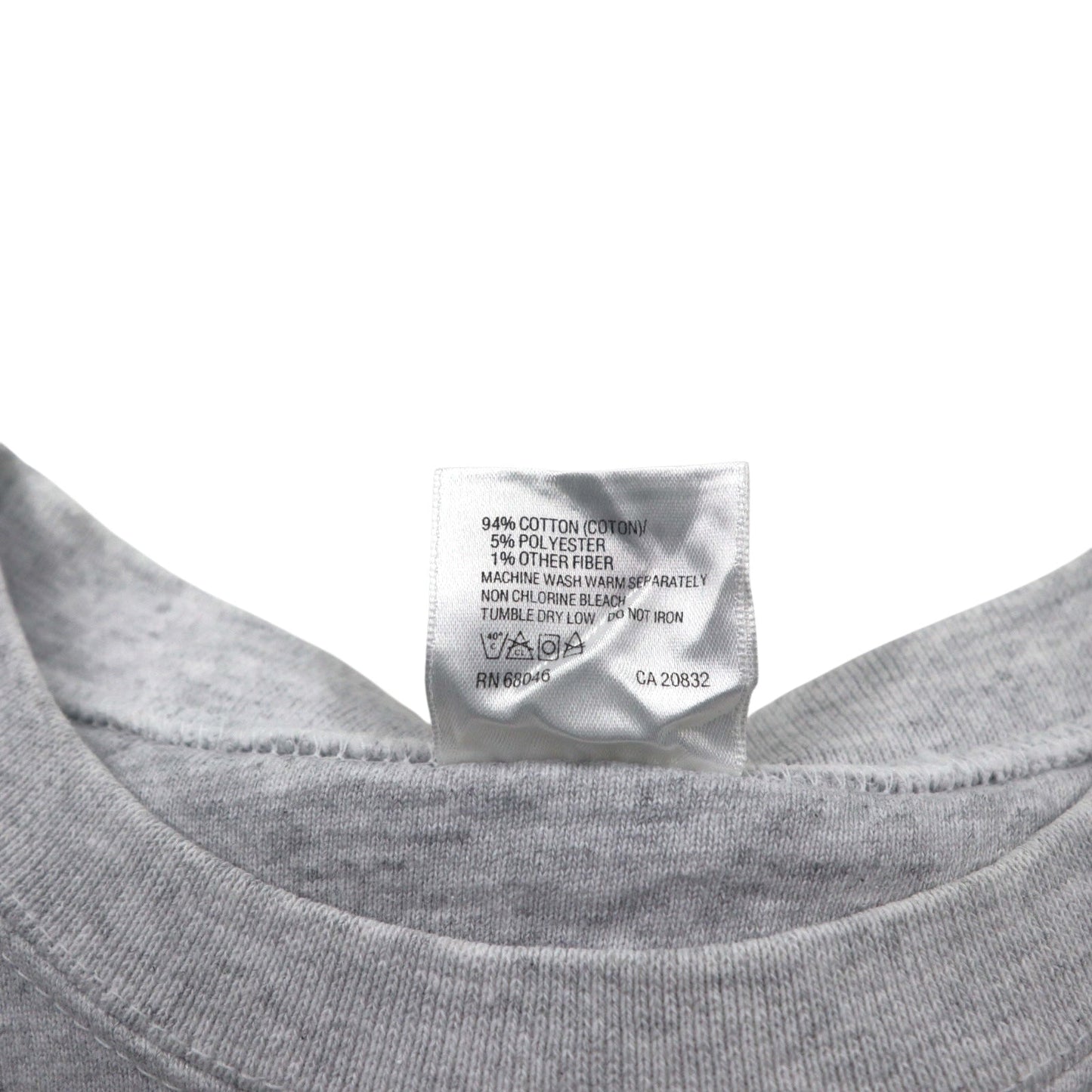 TULTEX 90s USA Vintage Sweatshirt スウェット トレーナー M グレー コットン 90年代 USA製