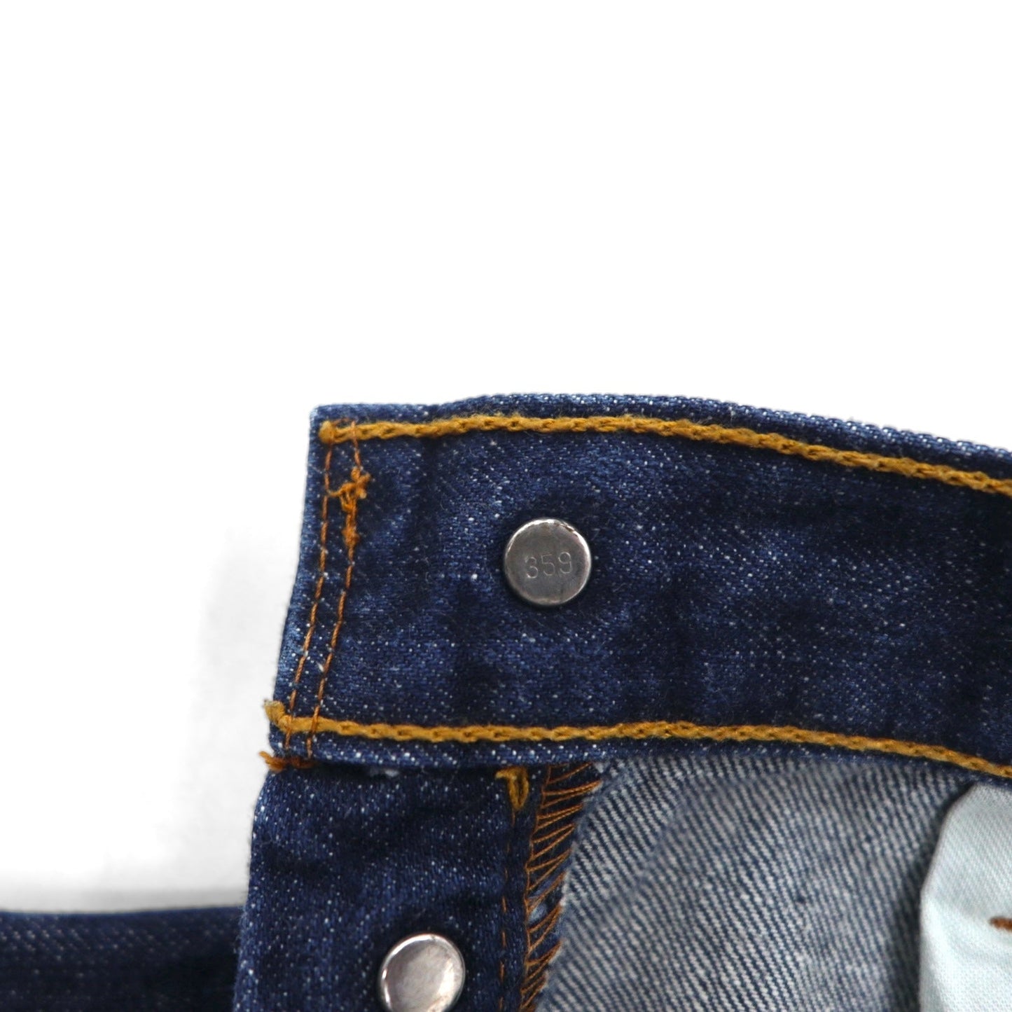 Levi's 501 Straight Denim Jeans, Size M, Indigo and Blue, Button Fly, 2000s