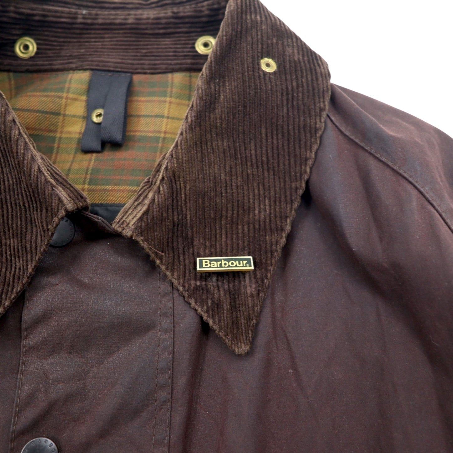 BARBOUR イギリス製 ビューフォート BEAUFORT オイルドジャケット 2XL ブラウン ワックスドコットン 3ロイヤルワラント