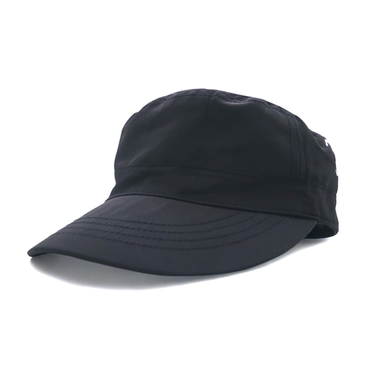 Stussy CAPZ Snapback Work Cap, Free Size, Black, Velcro Closure