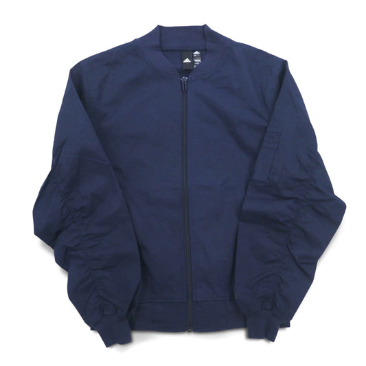 adidas MA-1 ボンバージャケット フライトジャケット S ネイビー コットン MFIBOMBJKAP GV5136