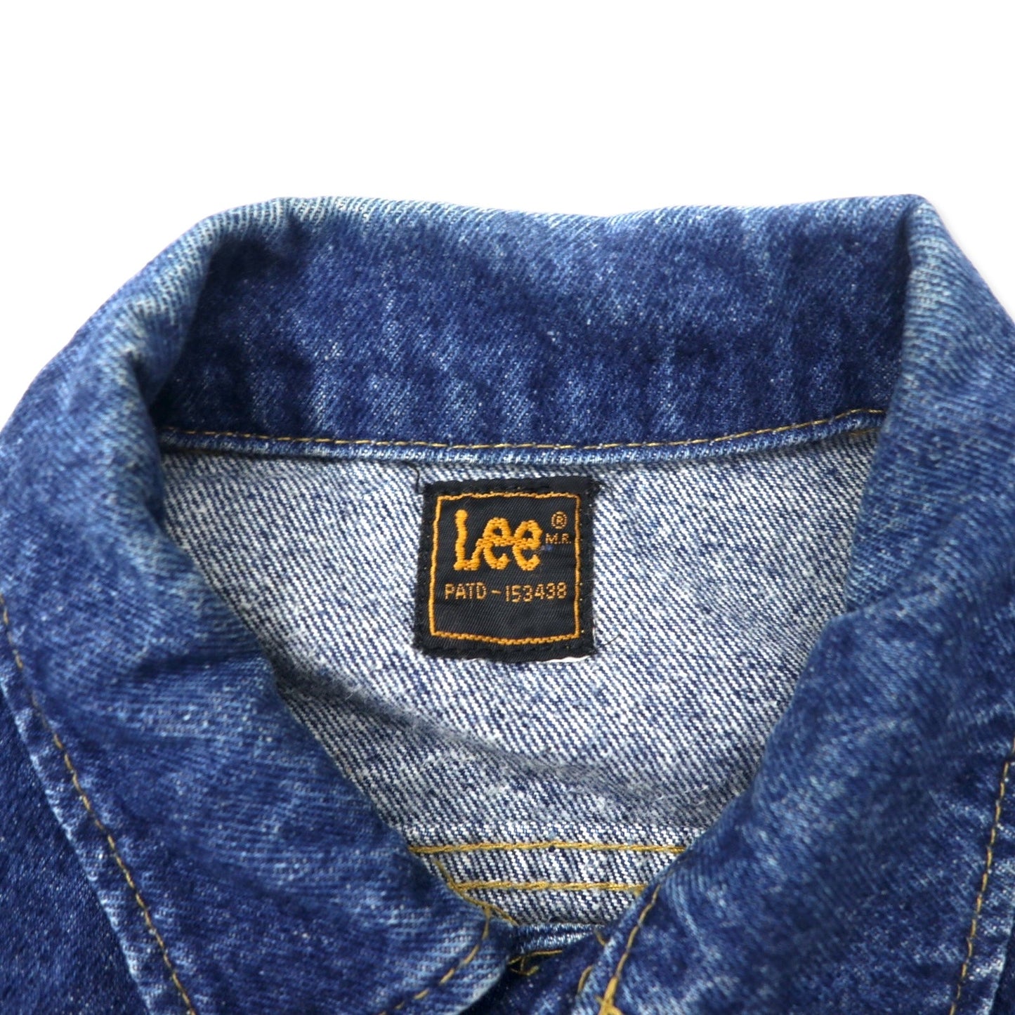 Lee 80s Denim Jacket, Size L, Blue, Cotton, 153438