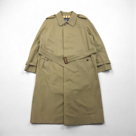 BURBERRY バルマカーンコート ステンカラーコート L ベージュ エポレット ベルト付き