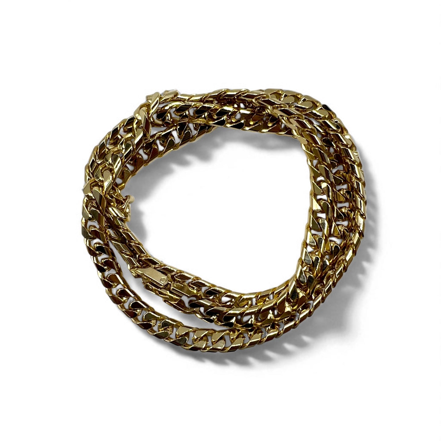Vintage Heavy Gold Necklace ヴィンテージ 喜平 ヘビーチェーン 2WAY ネックレス ブレスレット ゴールド