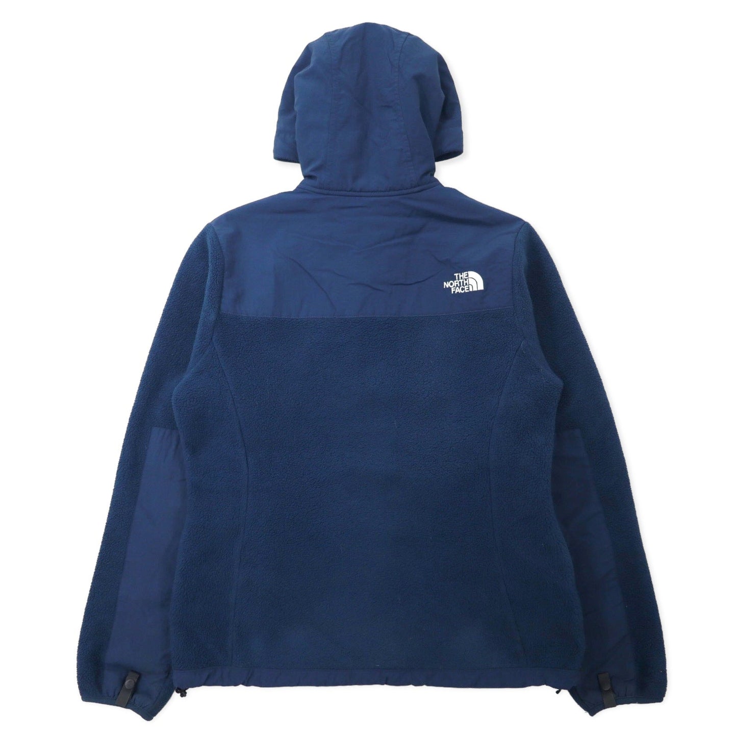 THE NORTH FACE デナリフーディー POLARTEC フリース S ネイビー ポリエステル ロゴ刺繍