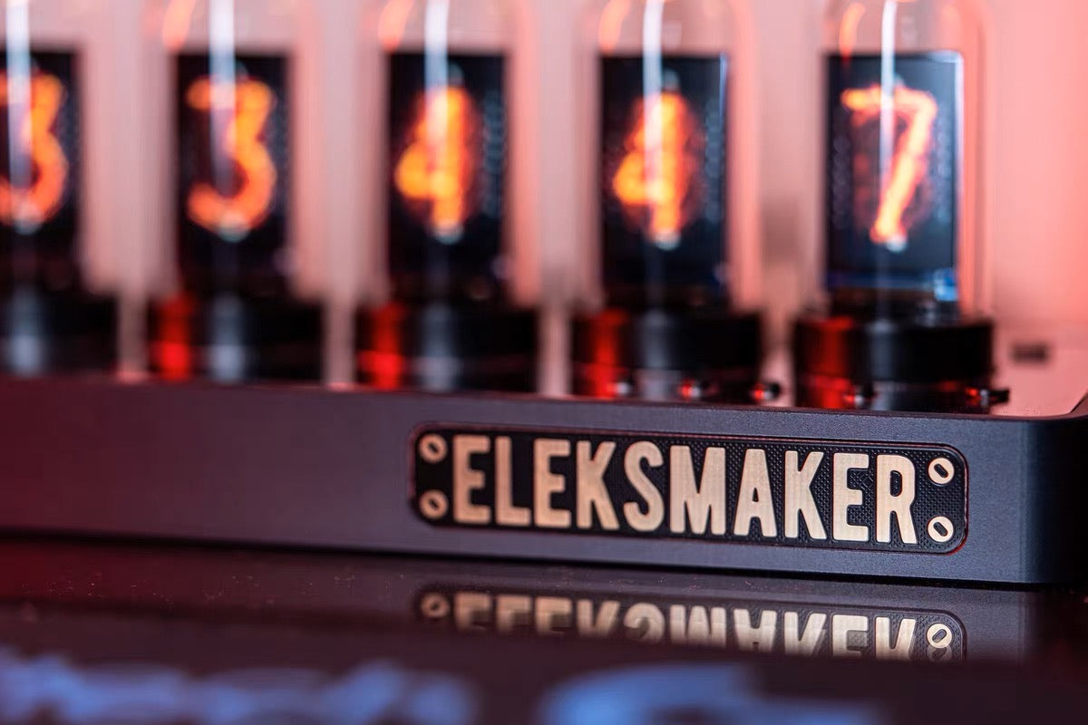 EleksMaker EleksTube IPS PRO — CNC Aluminum 6-Bit Nixie Tube Clock