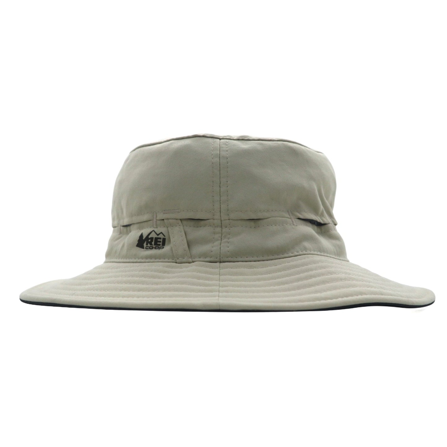 REI Safari Bucket Hat with Drawcord, Outdoor, Size S/M, Beige, Nylon