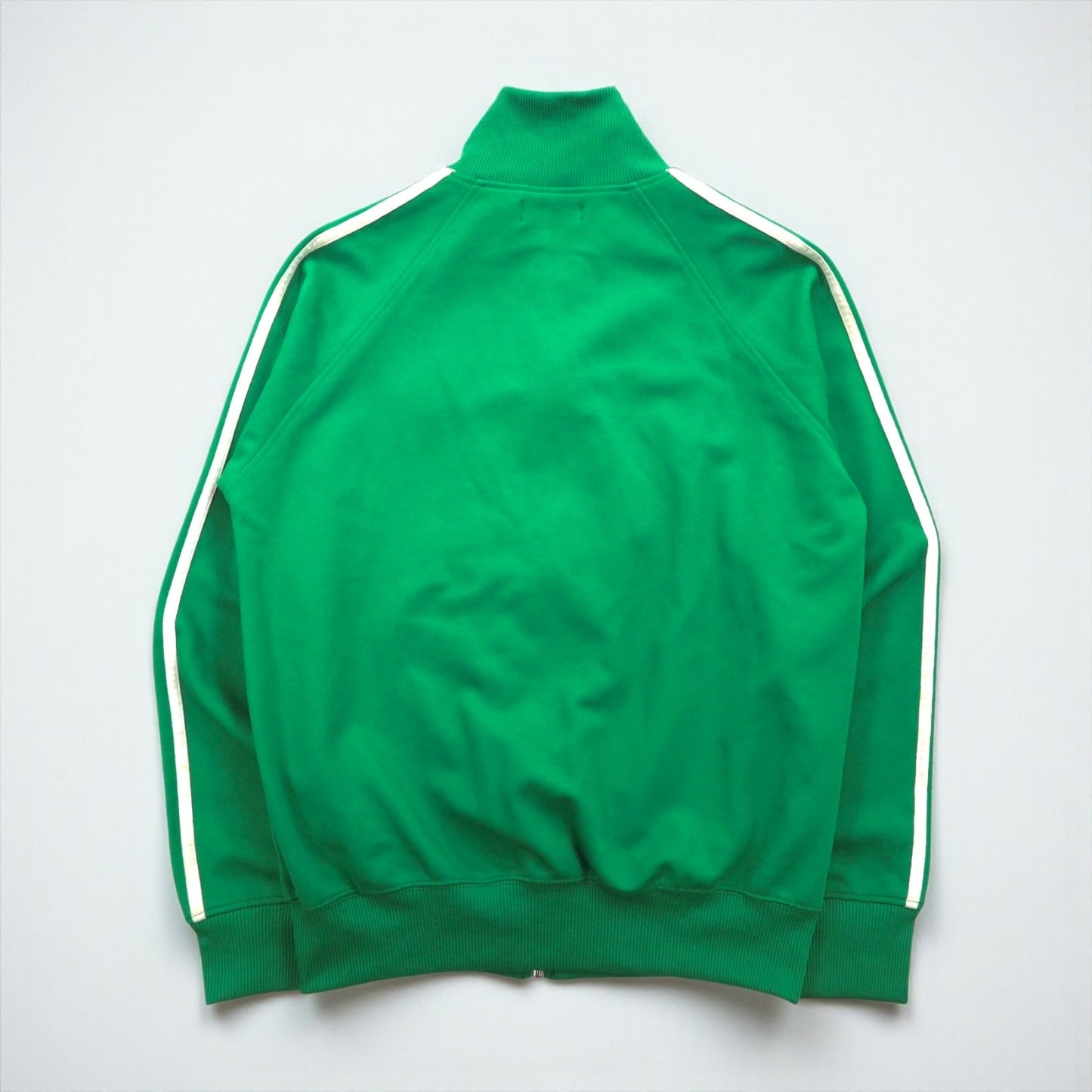 FRED PERRY 80年代 スタンドカラー トラックジャケット ジャージ S グリーン フルジップ ハイネック