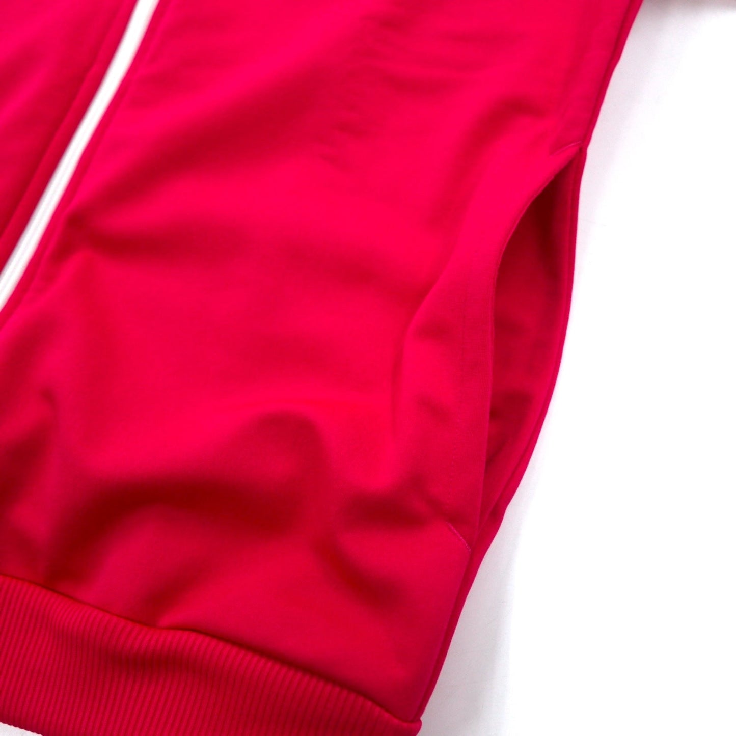 adidas Stand Collar Track Jacket, Size L, Pink, High Neck, 3-Stripes, M67314, Unused