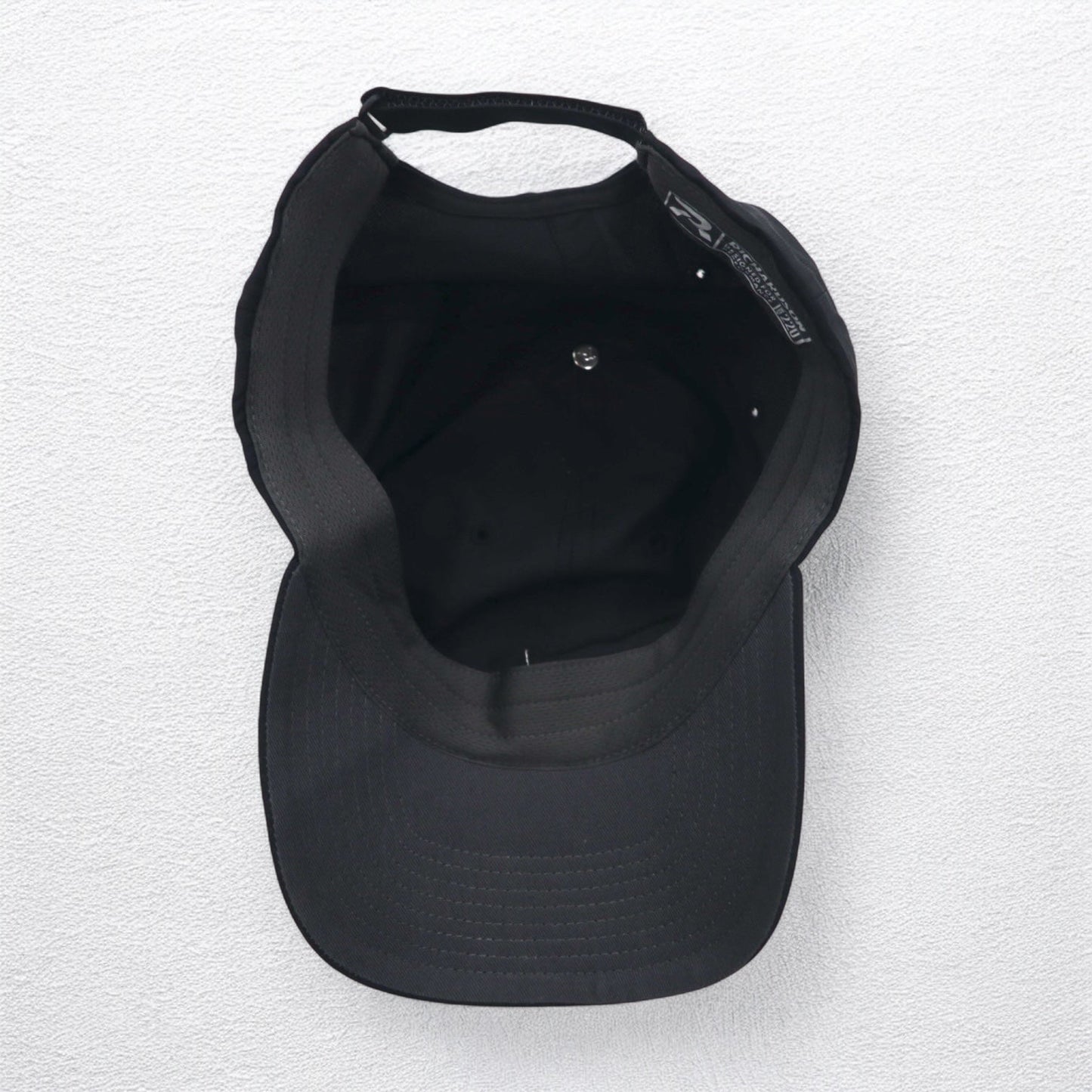 RICHARDSON DryTec 6-Panel Cap with Free Belt, Black, R-ACTIVE UPF 35+, Unused