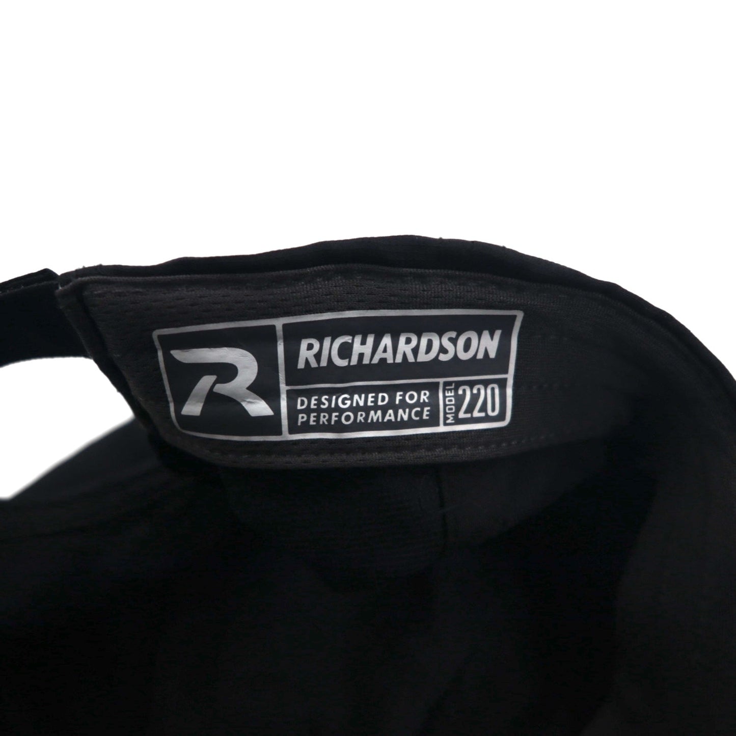 RICHARDSON DryTec 6-Panel Cap with Free Belt, Black, R-ACTIVE UPF 35+, Unused