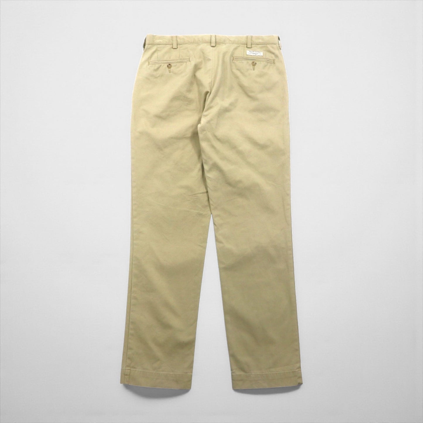 Polo Ralph Lauren ポロチノ チノパンツ ワークパンツ L ベージュ ダブルカフス