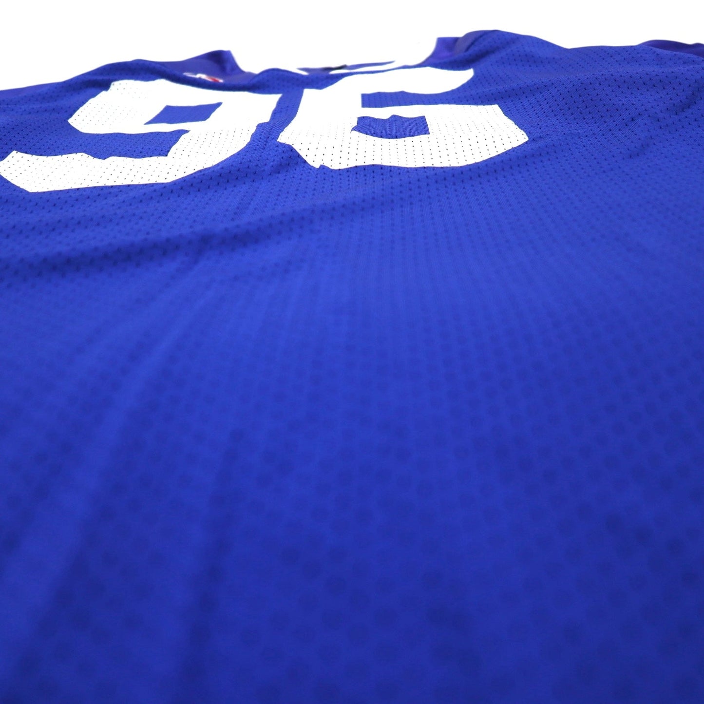 RUSSELL ATHLETIC USA Made 90s Game Shirt, Size 2XL, Blue Nylon, Numbered