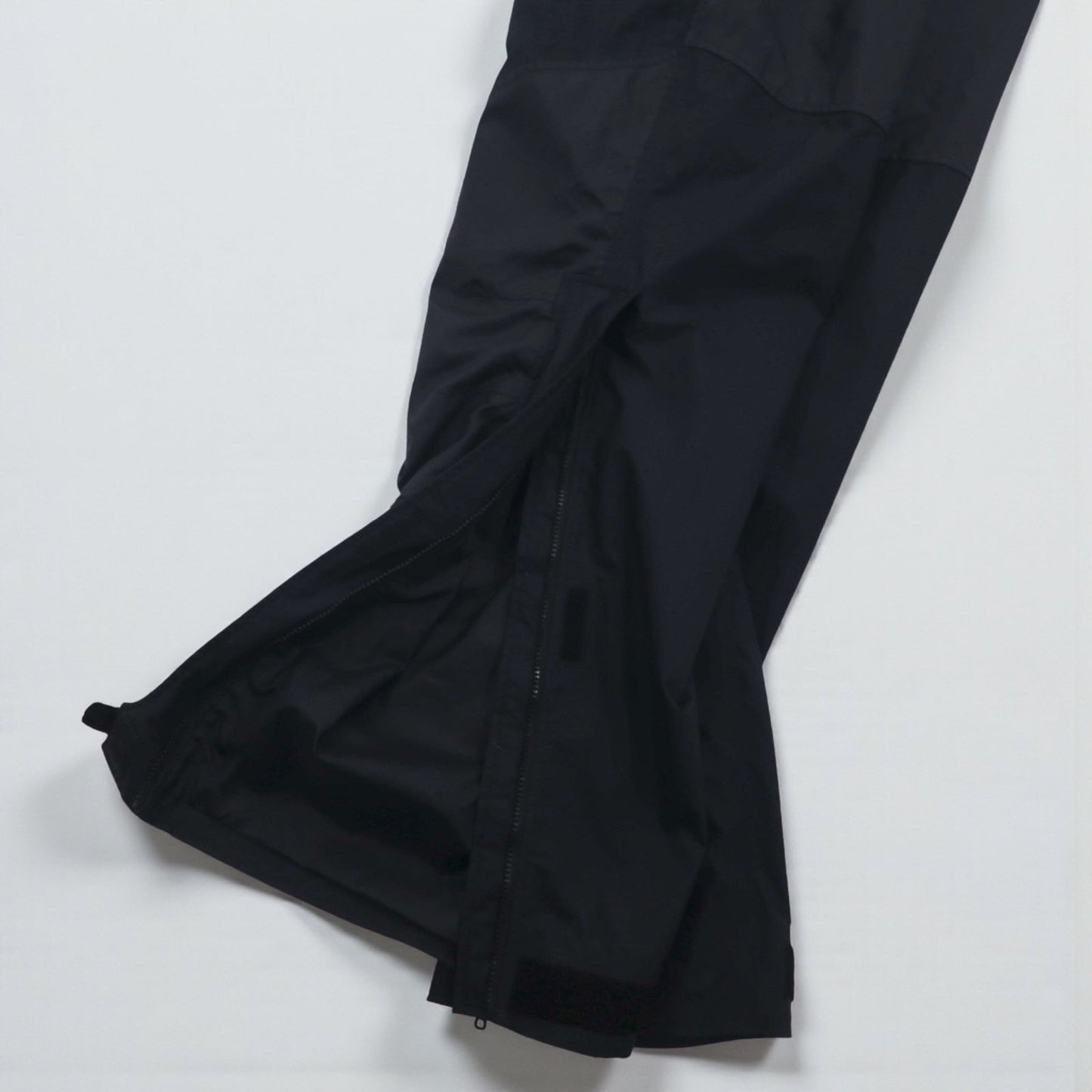 Cabela’s 防水 ゴアテックス GORE-TEX アウトドア ダブルニー レインパンツ L ブラック 裾ジップ スリット