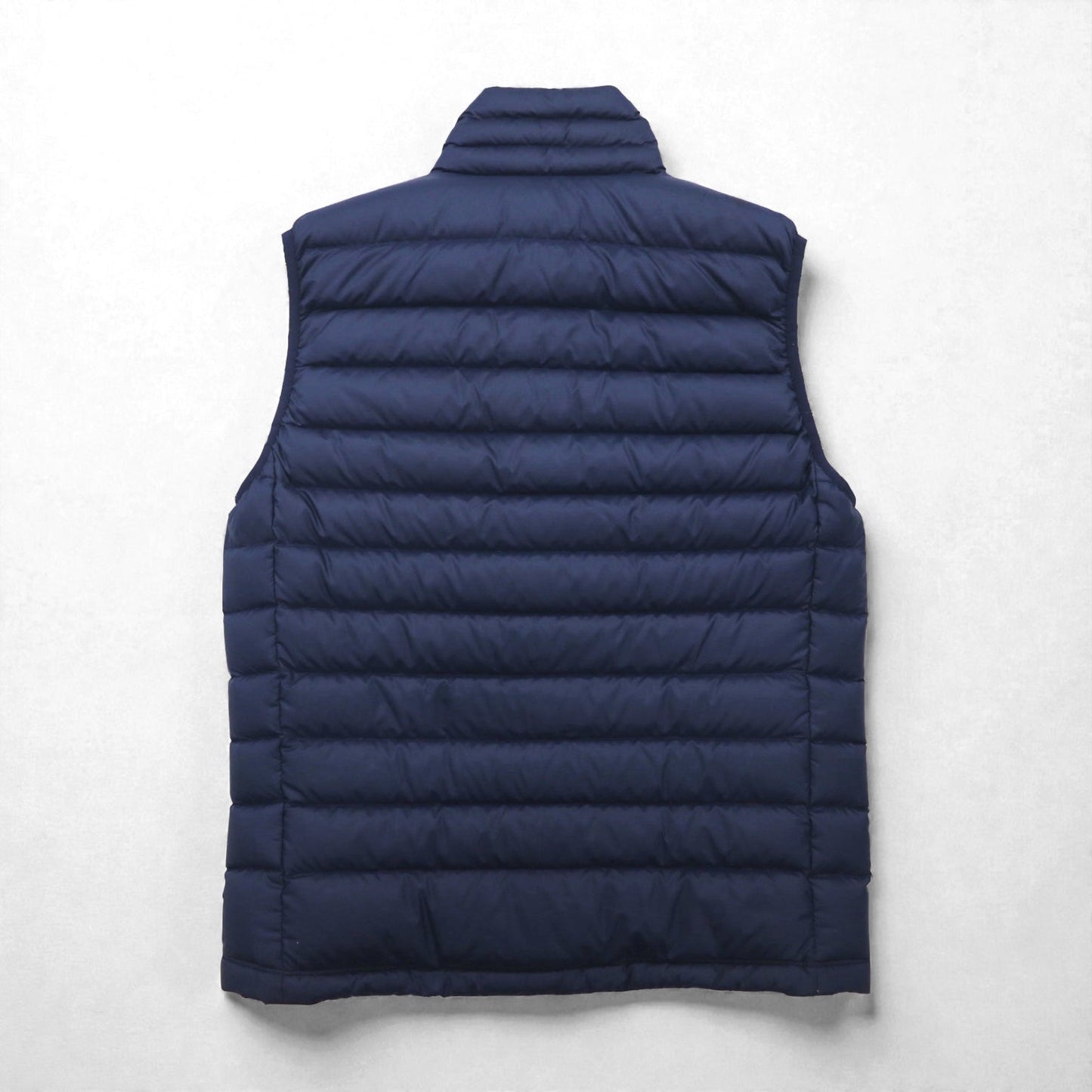 Patagonia ダウン セーター ベスト S ネイビー グースダウン 84622 フルジップ ハイネック