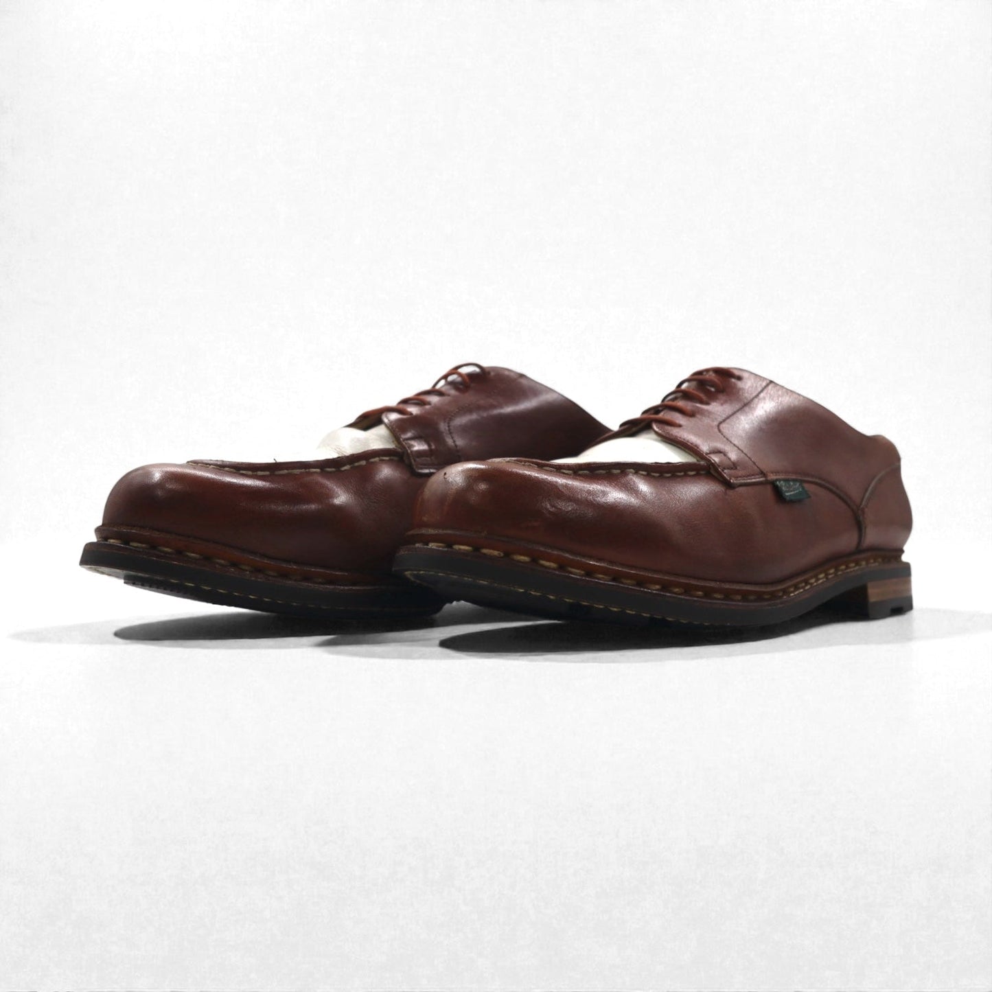 Paraboot シャンボード CHAMBORD Uチップ コンビ モカシンシューズ 26.5cm Vibramソール UNITED ARROWS 別注 12979 10 フランス製