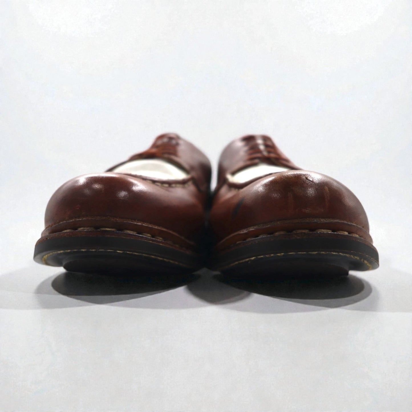 Paraboot シャンボード CHAMBORD Uチップ コンビ モカシンシューズ 26.5cm Vibramソール UNITED ARROWS 別注 12979 10 フランス製