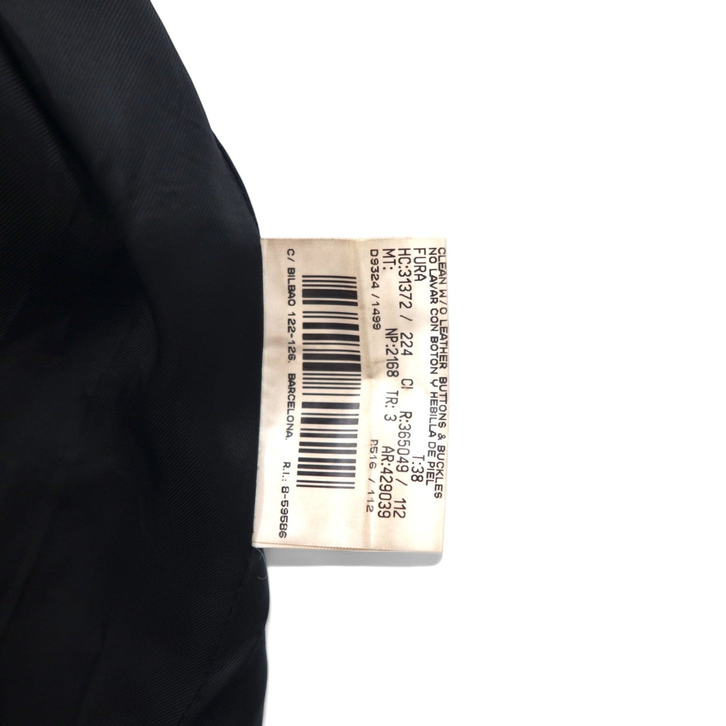 Burberry's Spanish Cashmere Chesterfield Coat, Size M, Black, Wool & Cashmere