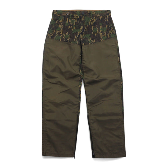 90年代 WINCHESTER ハンティングパンツ L カーキ リアルツリー カモフラ 切替 CONCEAL 裾ジップ