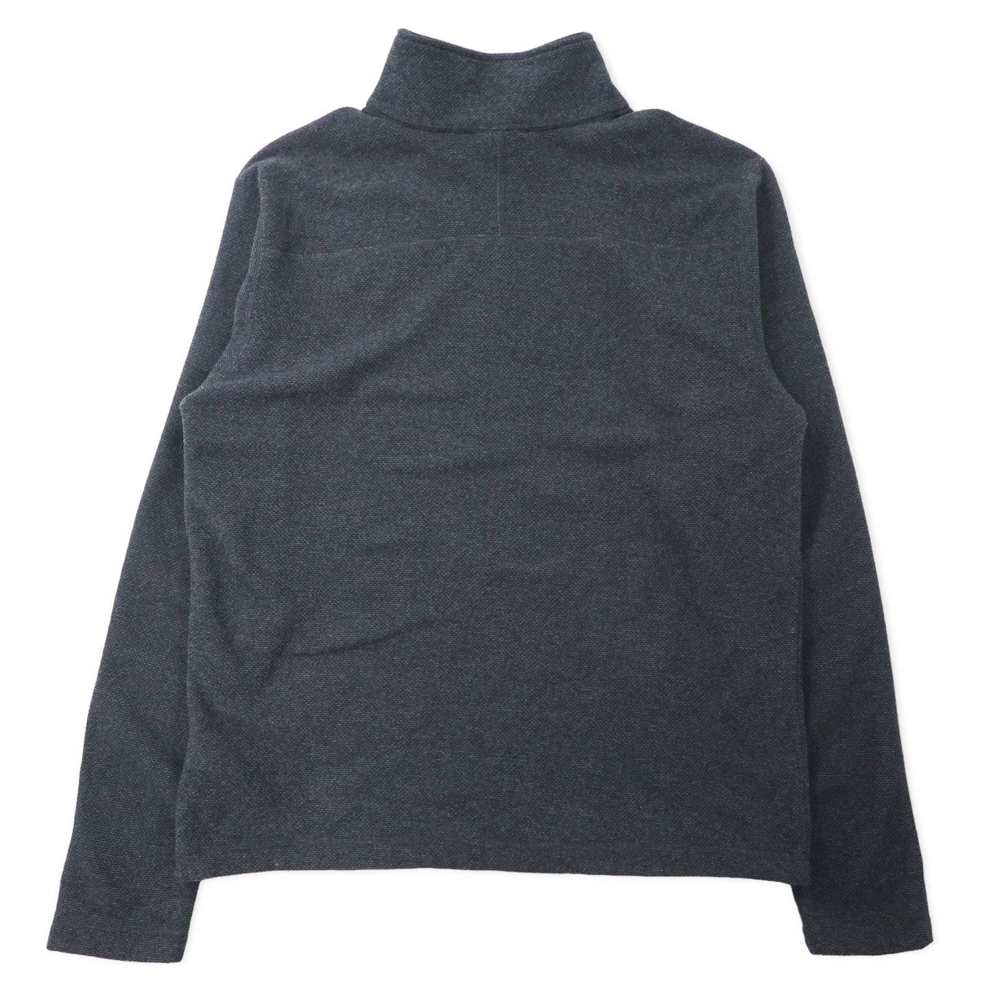 THE NORTH FACE Half-Zip Fleece Jacket, Size M, Gray, Polyester, with Embroidered Logo