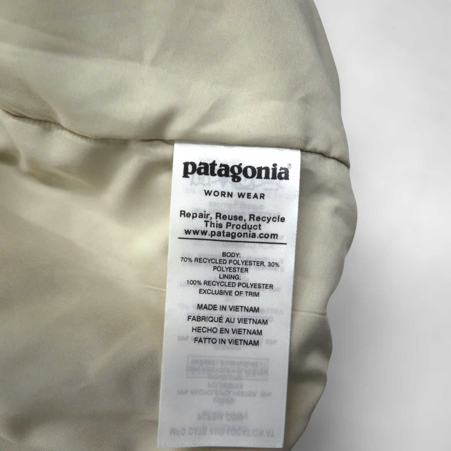 Patagonia レトロX 廃番 ボマージャケット Retro X Bomber Jkt ボア フリースジャケット M ナチュラル × ネイビー 22830