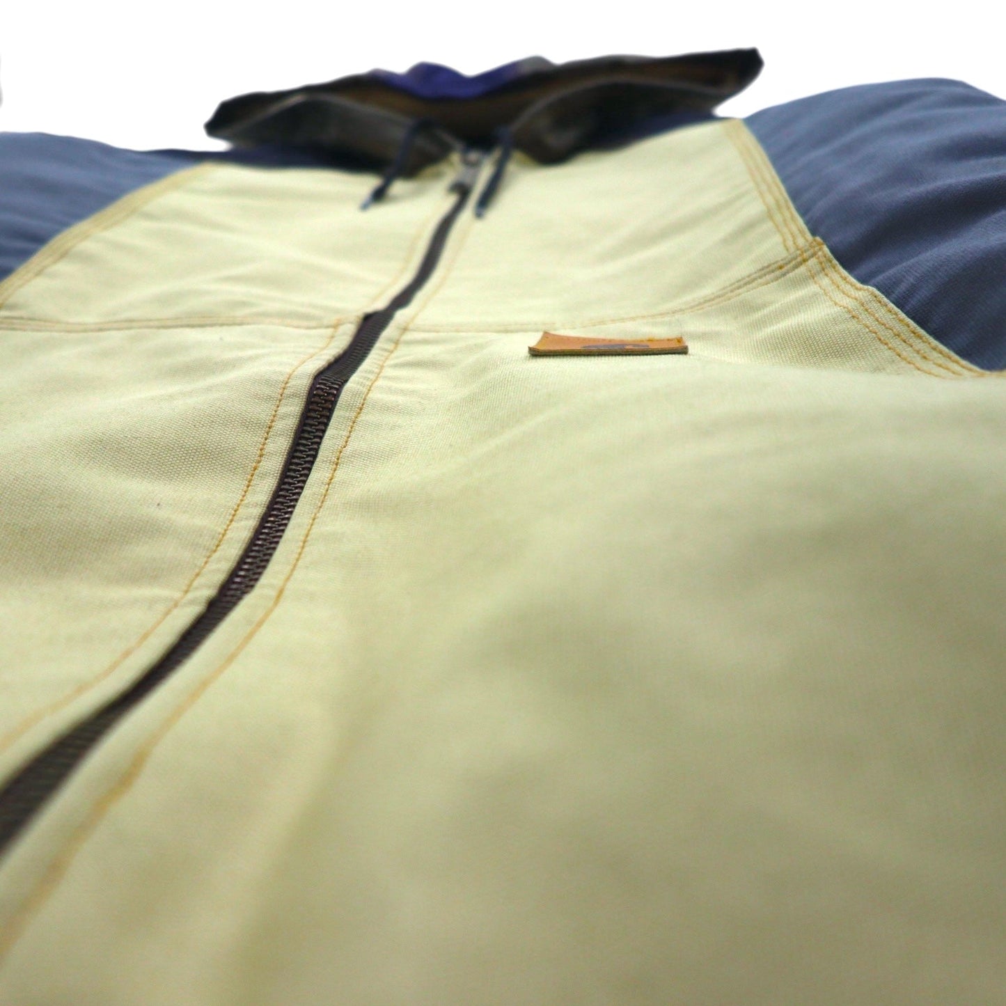 Carhartt Remade Color Block Duck Active Jacket/Panty, Size L, Multicolor, Crazy Pattern, Cotton