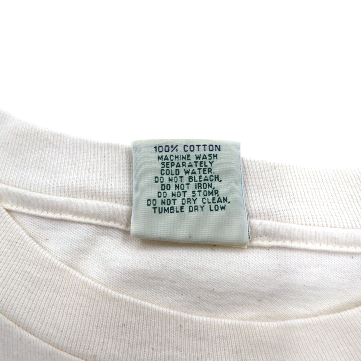 USA製 90年代 Green Brand ロングスリーブTシャツ ロンT XL 袖プリント  SPORTSMEN FISH AND WILDLIFE