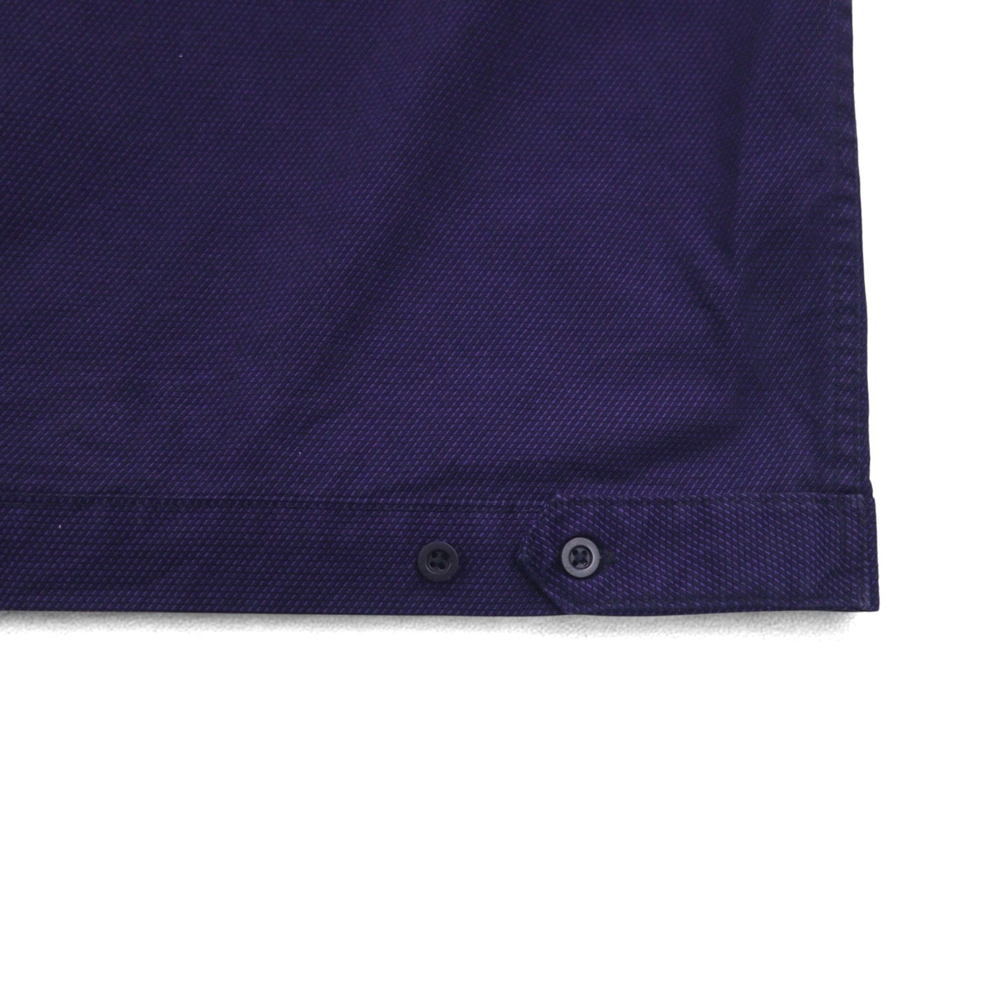 FedEx 90年代 開襟 ワークシャツ 半袖 オープンカラー XL パープル アメリカ 企業 ボックスシルエット Designed By Stan Herman VF Imagewear