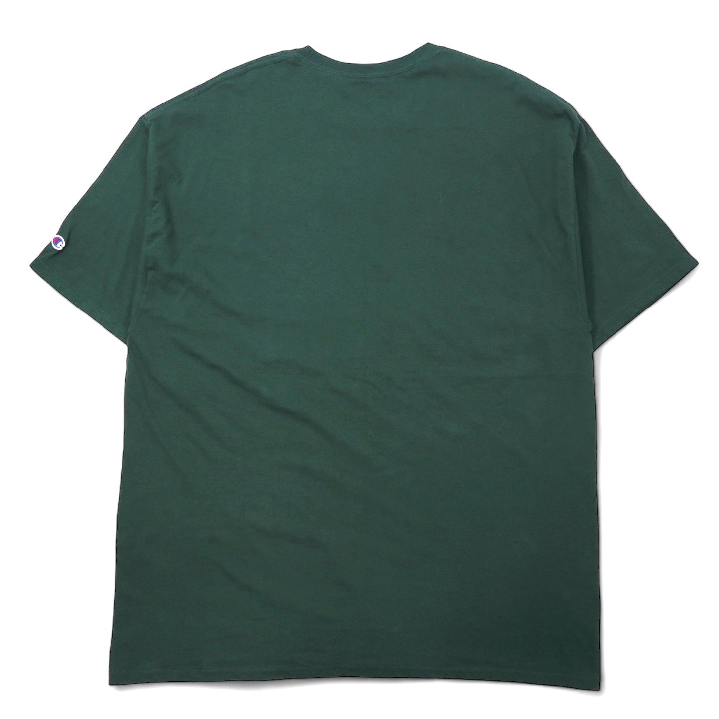 Champion College Print T-Shirt, Size 2XL, Green Cotton, William & Mary, Oversized, Made in El Salvador, Unused