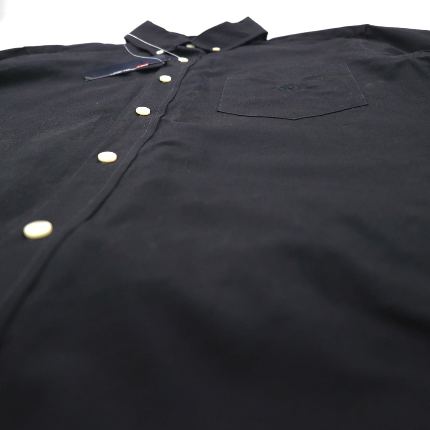 CHAPS Ralph Lauren ボタンダウン シャツ L ブラック エルボーパッチ 未使用品