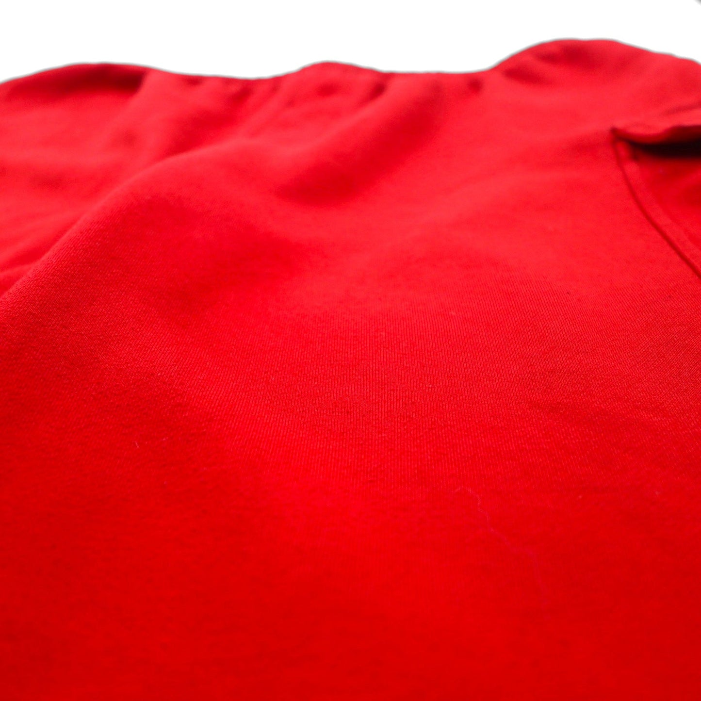 PRO5 Heavyweight Sweat Cargo Shorts, XL, Red, Polyester