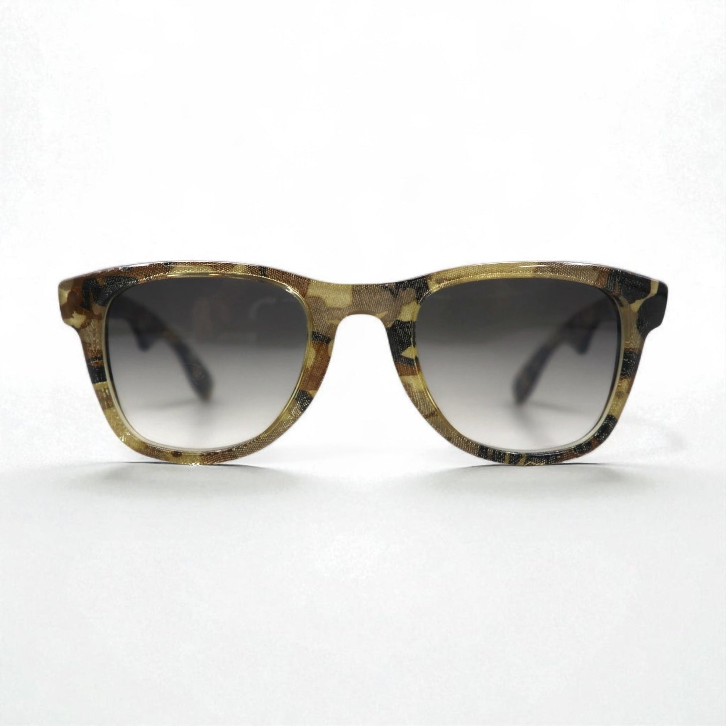 CARERRA BY JIMMY CHOO ウェリントン サングラス ブラウン カモフラ OHBIC 50-23 145 スロベニア製