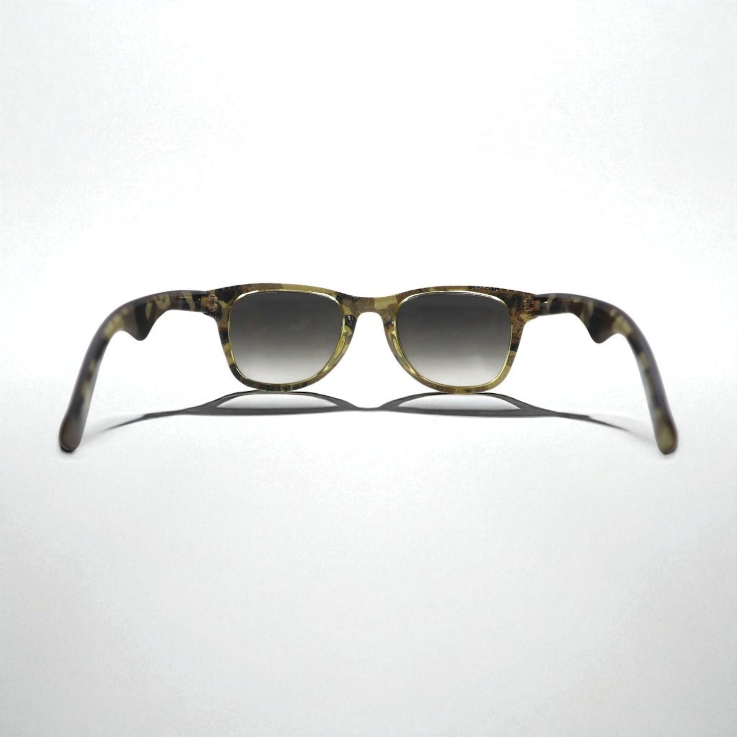 CARERRA BY JIMMY CHOO ウェリントン サングラス ブラウン カモフラ OHBIC 50-23 145 スロベニア製