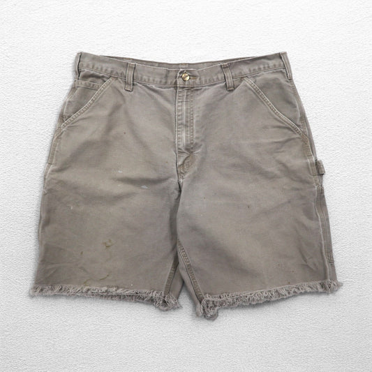 Carhartt Duck Painter Cut-Off Shorts, Size L, Beige, Dungaree Fit, from the Nicaragua match