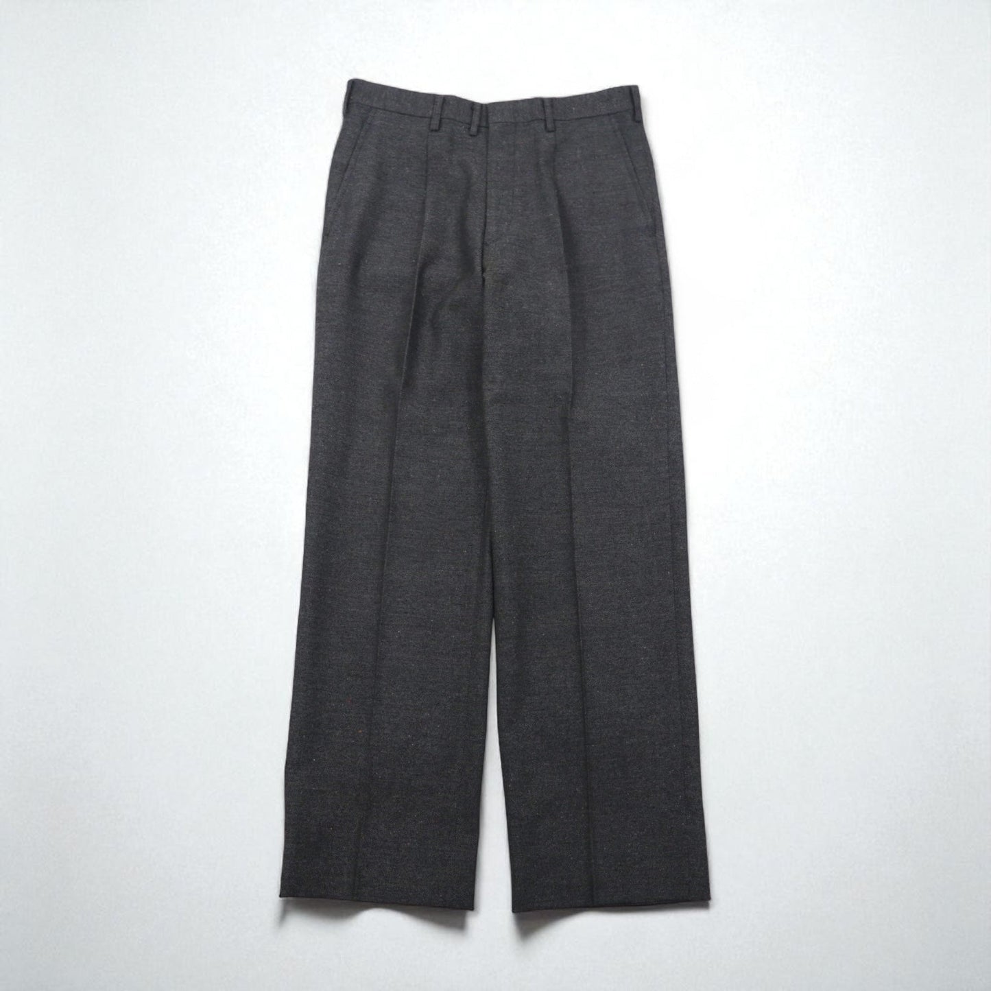 80s Japan Vintage 2-Piece Suit HOKO 80年代 日本製 セットアップ スーツ L グレー ウール