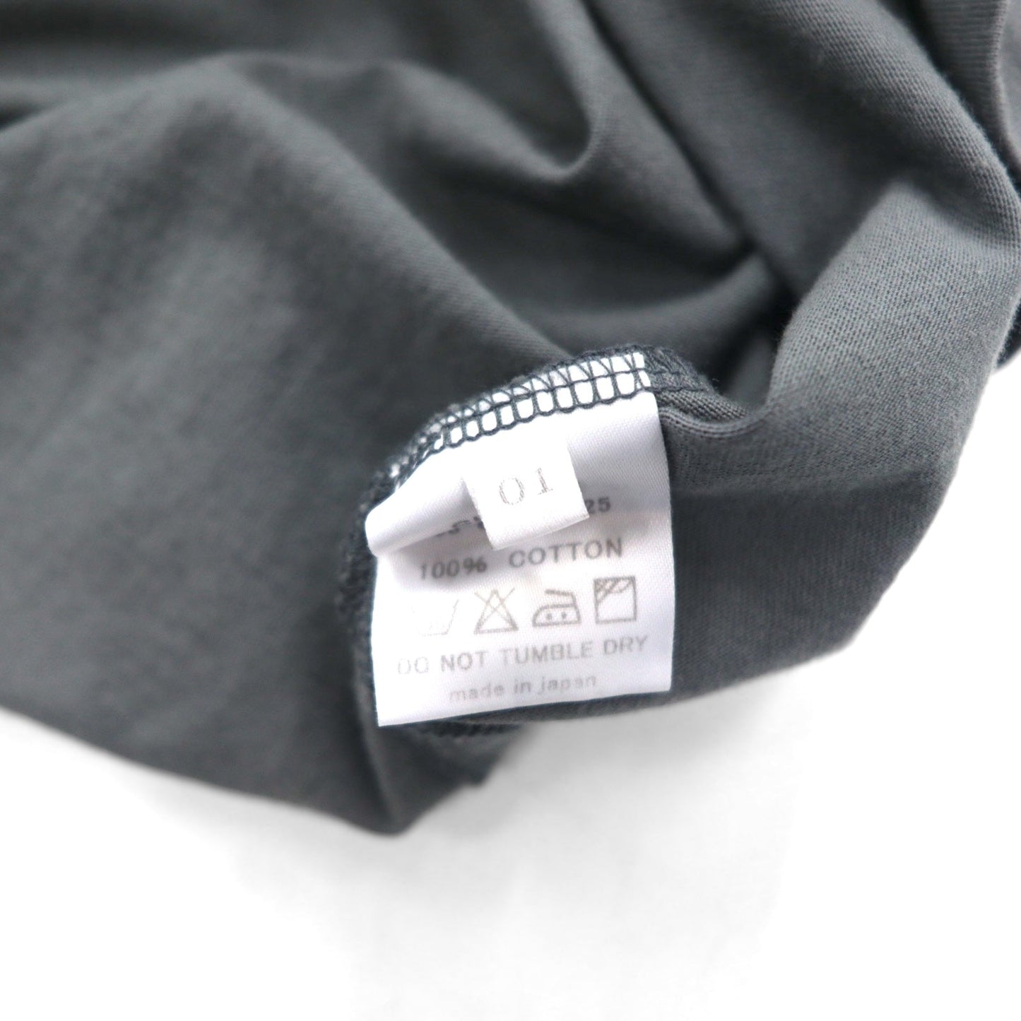 SUBTLE Polo Shirt, Size Small, Gray, Chest Pocket, Silver and Gold, Made in Japan, Unused