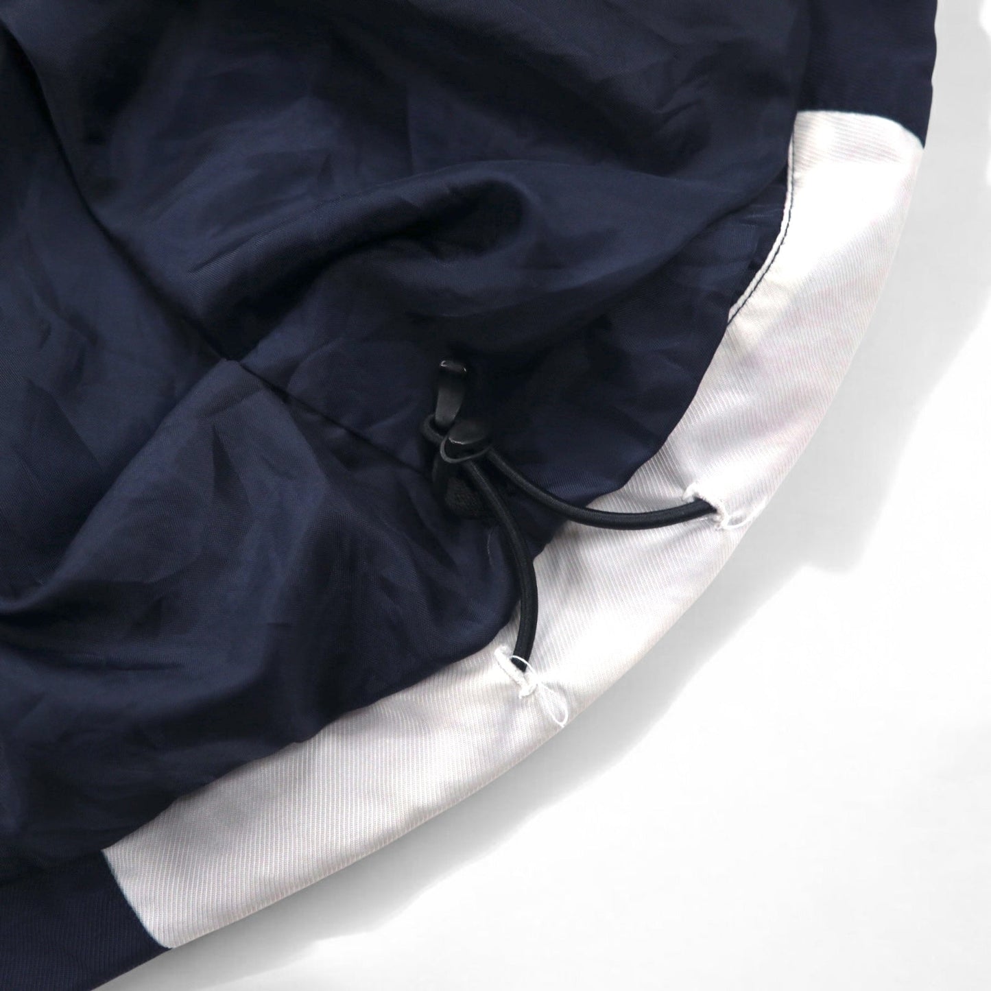 Champion 90s Ribbed Piste Pullover Nylon Jacket, XL, Navy