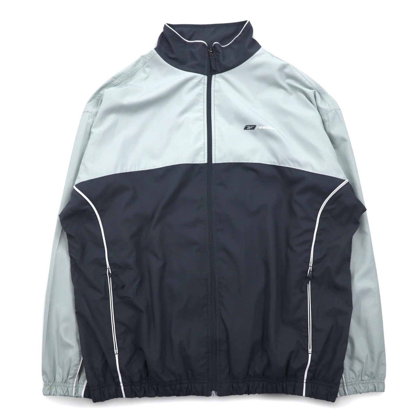 Reebok 00s Track Jacket, Size XL, Gray, Mesh Liner, One-Point Logo