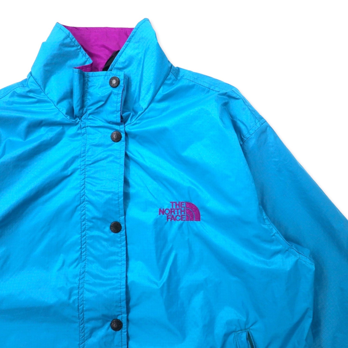 THE NORTH FACE Nylon Jacket, Size M, Blue, Water-Repellent, Mesh Liner, Breathable, NPW-2246, Made in Japan