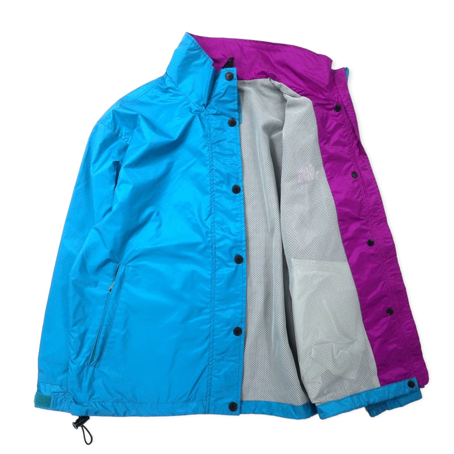 THE NORTH FACE Nylon Jacket, Size M, Blue, Water-Repellent, Mesh Liner, Breathable, NPW-2246, Made in Japan